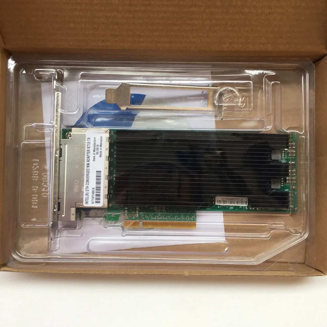 Фото Новый сетевой адаптер Intel X710-T4 Ethernet Converged Network Adapter X710T4 X710T4BLK с 4 портами №2
