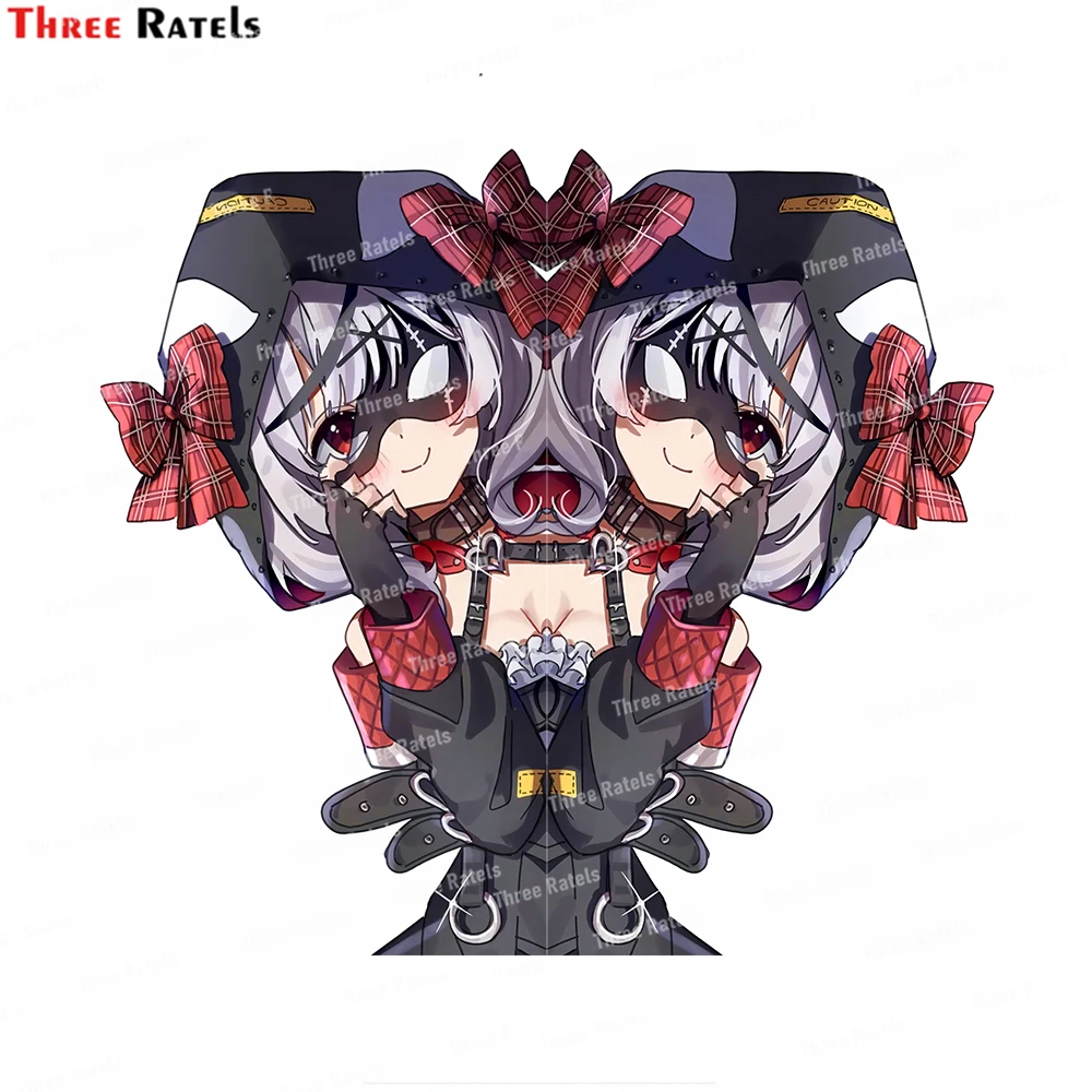 

Three Ratels J381 Chloe Sakamata Personalized Creative Scratch Stickers Auto Decals Vinyl Materia Stickers