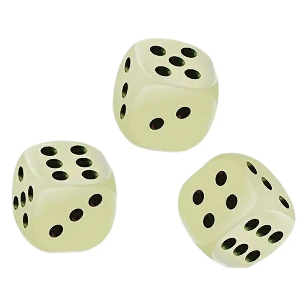 

2/6/10 шт., 6-сторонние светящиеся круглые угловые кубики 14 мм