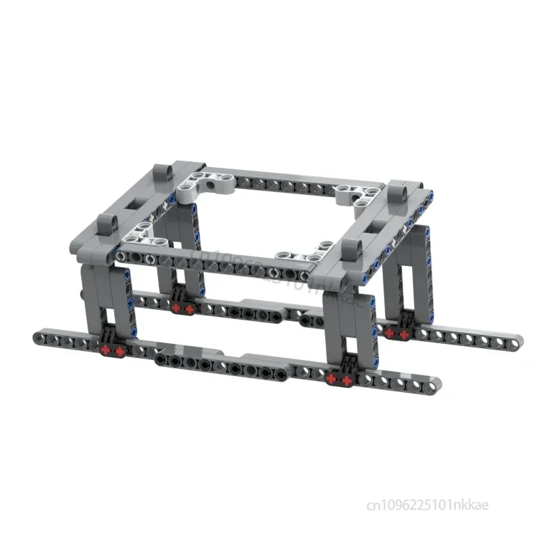 Фото НОВЫЙ MOC, простая подставка 42110, подставка для дисплея Land Rover Defender, модель строительных блоков, автомобили, дисплей, кирпичи, игрушки «сделай сам», только подставка для подарков №3