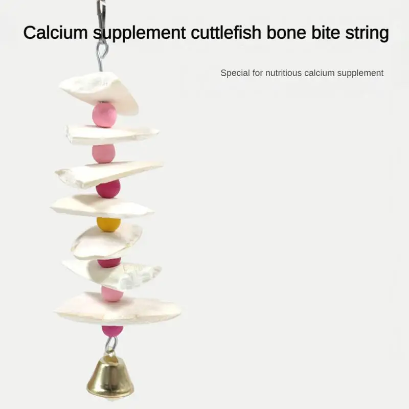 Яркий вулканический камень Millstone игрушка для птиц шлифовальный полный питания