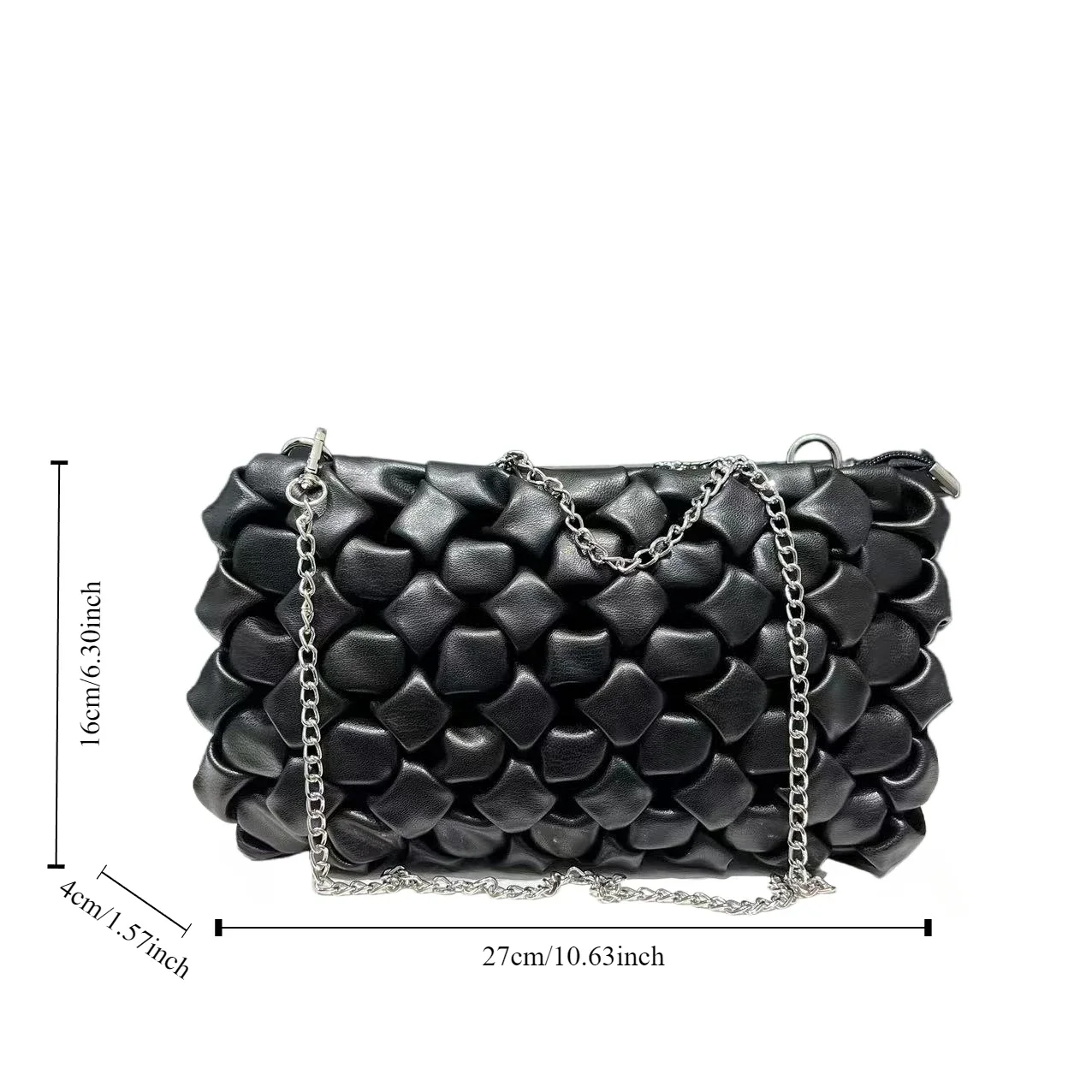 Женская модная сумка-конверт из мягкой искусственной кожи на одно плечо