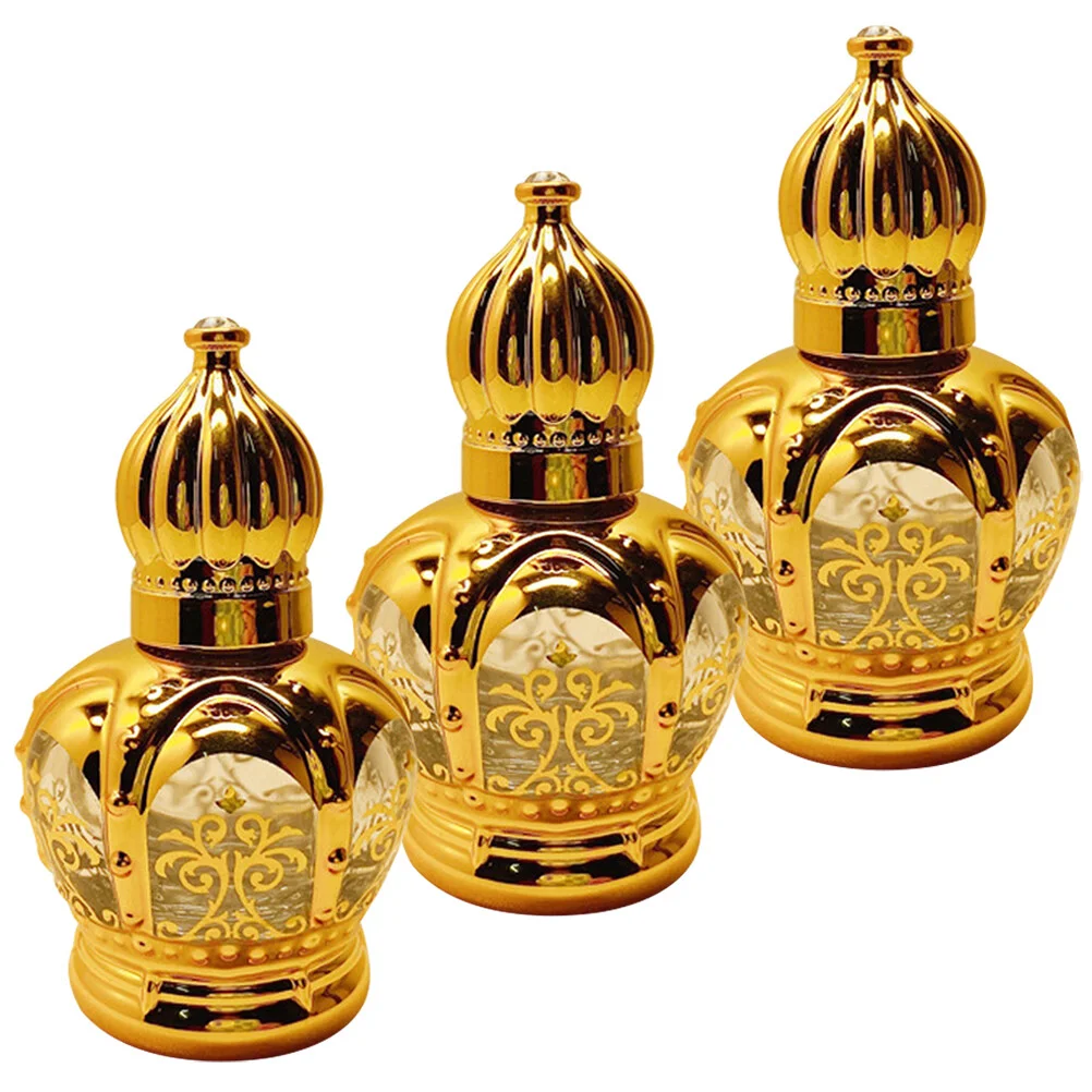 

Glass Bottle Perfume Dispenser Essential Oil Holder Bottles Oils Empty Roller Portable