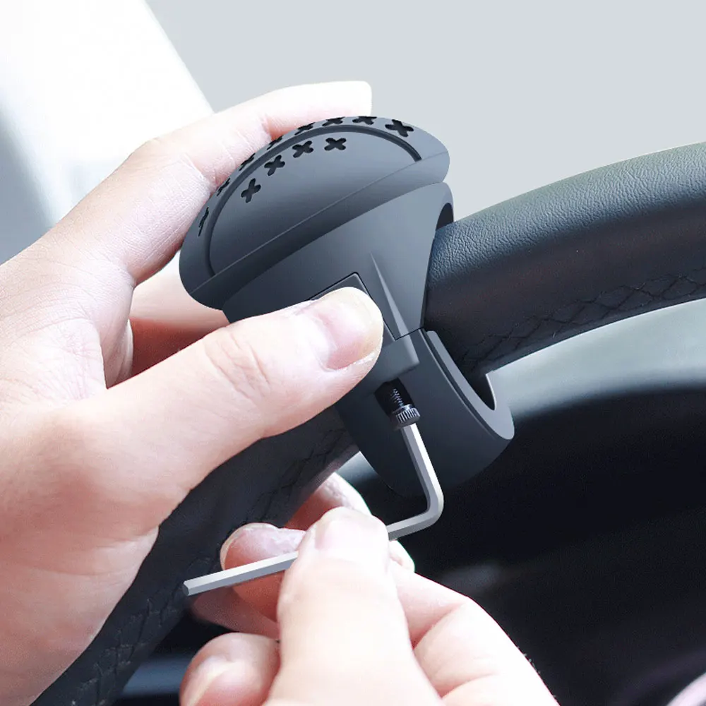 

Car Steering Wheel Booster 360 Degree Rotation Steering Wheel Knob Ball One Hand Steering Booster Gadget Universal