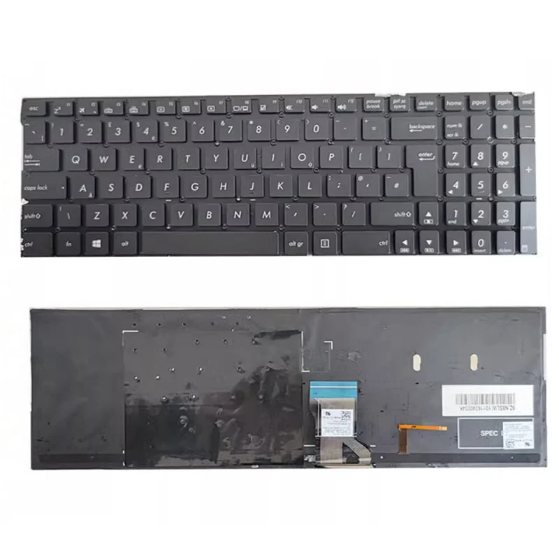 Фото Клавиатура H FORASUS Q534UX Q534 Q551 Q551LB LN Q552U Q553U Q502 Q504 с подсветкой №1