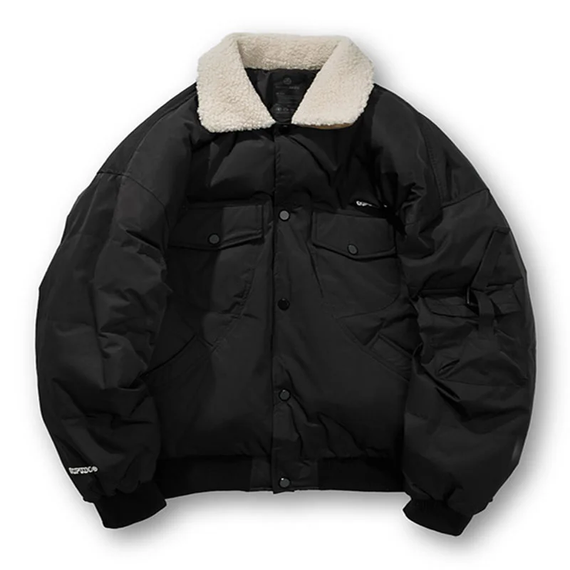 Рисунок 4 - Пуховик мужской с воротником из меха ягненка