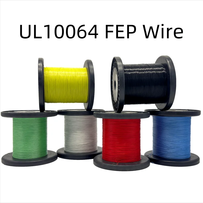 10 м ультра тонкий UL10064 ПТФЭ провод 40AWG 36AWG 34AWG пластиковые микропровода для пайки