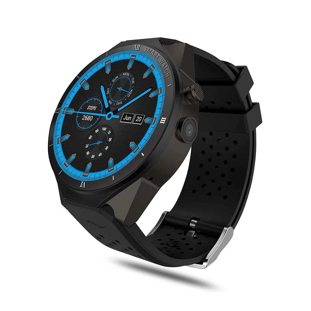 

Smart Watch Kw88 Pro With 1Gb Ram 16Gb Rom Camera Sim Card 3G Wifi Gps Smartwatch For Android 5.0 Ios Phone Inteligente Kw88 Por
