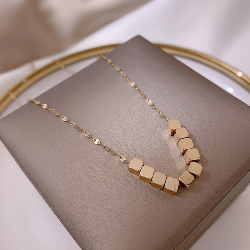 Ювелирные изделия ожерелье с подвеской и жемчугом для женщин комплекты