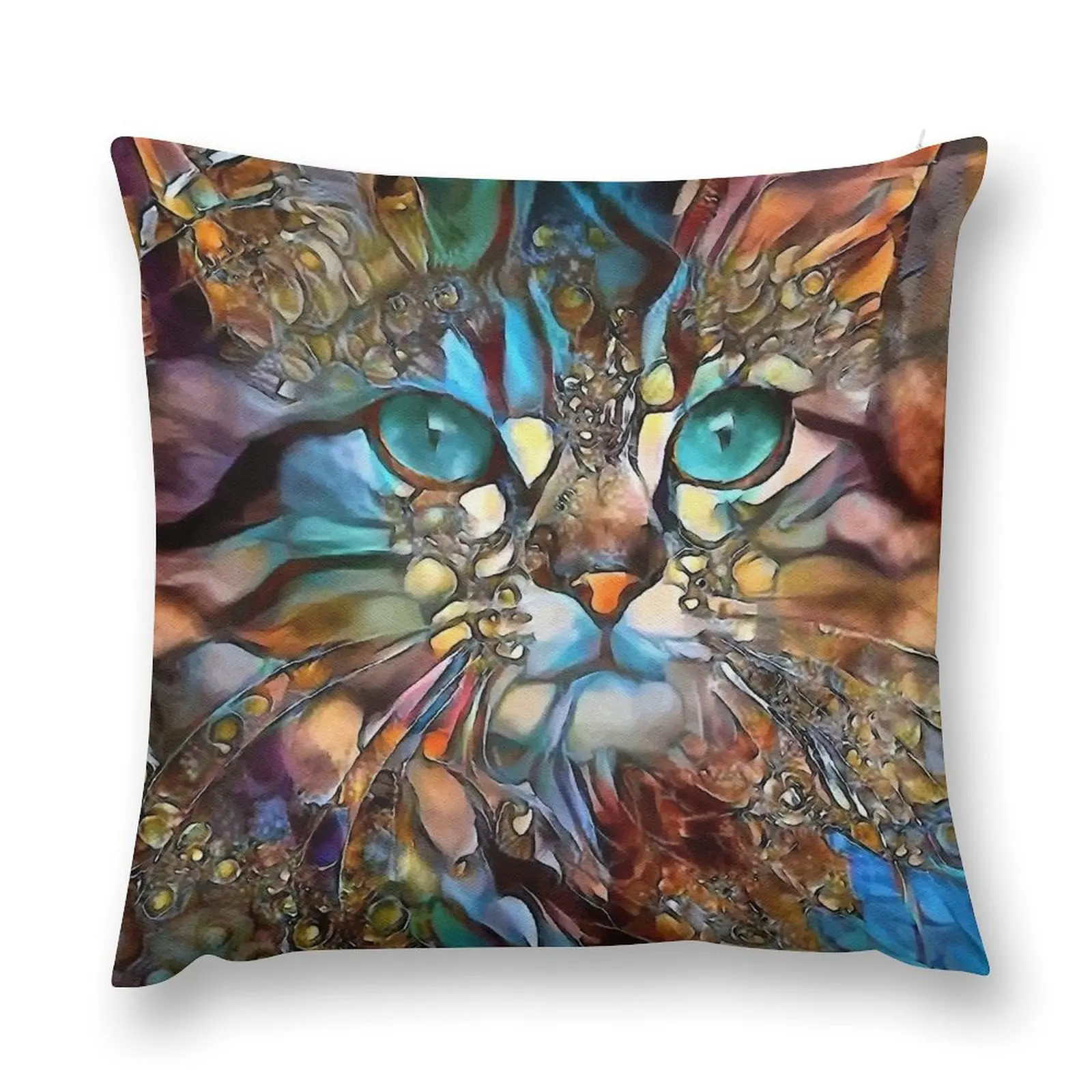 Наволочки для подушек Andyna с изображением кота кошки леи Роше наволочки