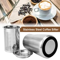 coffee powder sieve 304 stainless steel powder sifter container coffee filter 2022 new hot high quality home kitchen supplies