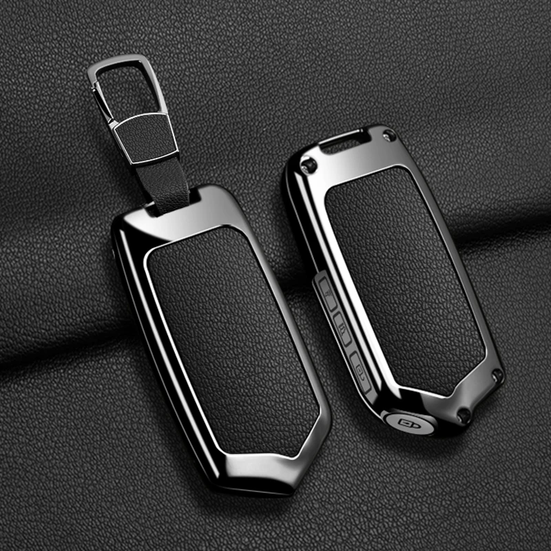 Цинковый сплав для Kia K900 Stinger 2017 2018 2019 2020 4 кнопки автомобильный смарт-чехол для дистанционного ключа держатель брелок протектор
