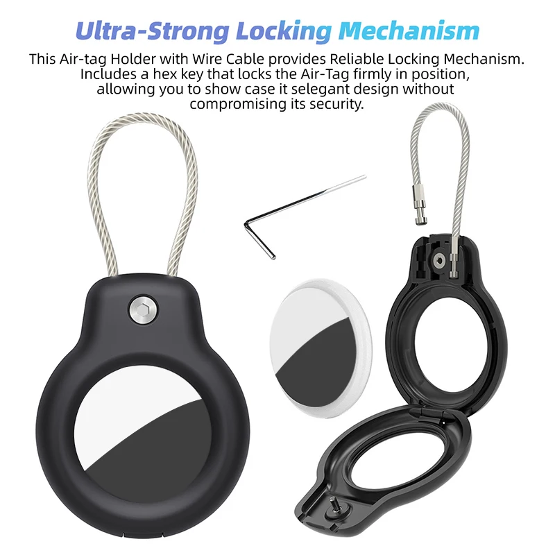 Держатель Xiaomi Apple AirTag трекер GPS-локатор разные цвета брелок защитная крышка