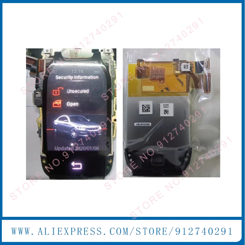 Фото Для OEM ЖК-ключей автомобиля Patrs для BMW 520 530 535 540 5/7 серии GPM1634A0 GPM1634A2 FM1634A01-G Замена ЖК-дисплея №1