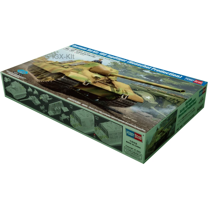 Hobbyboss 84562 масштаб 1/35 немецкий SdKfz186 Jagdtiger танк-разрушитель хобби ремесленная