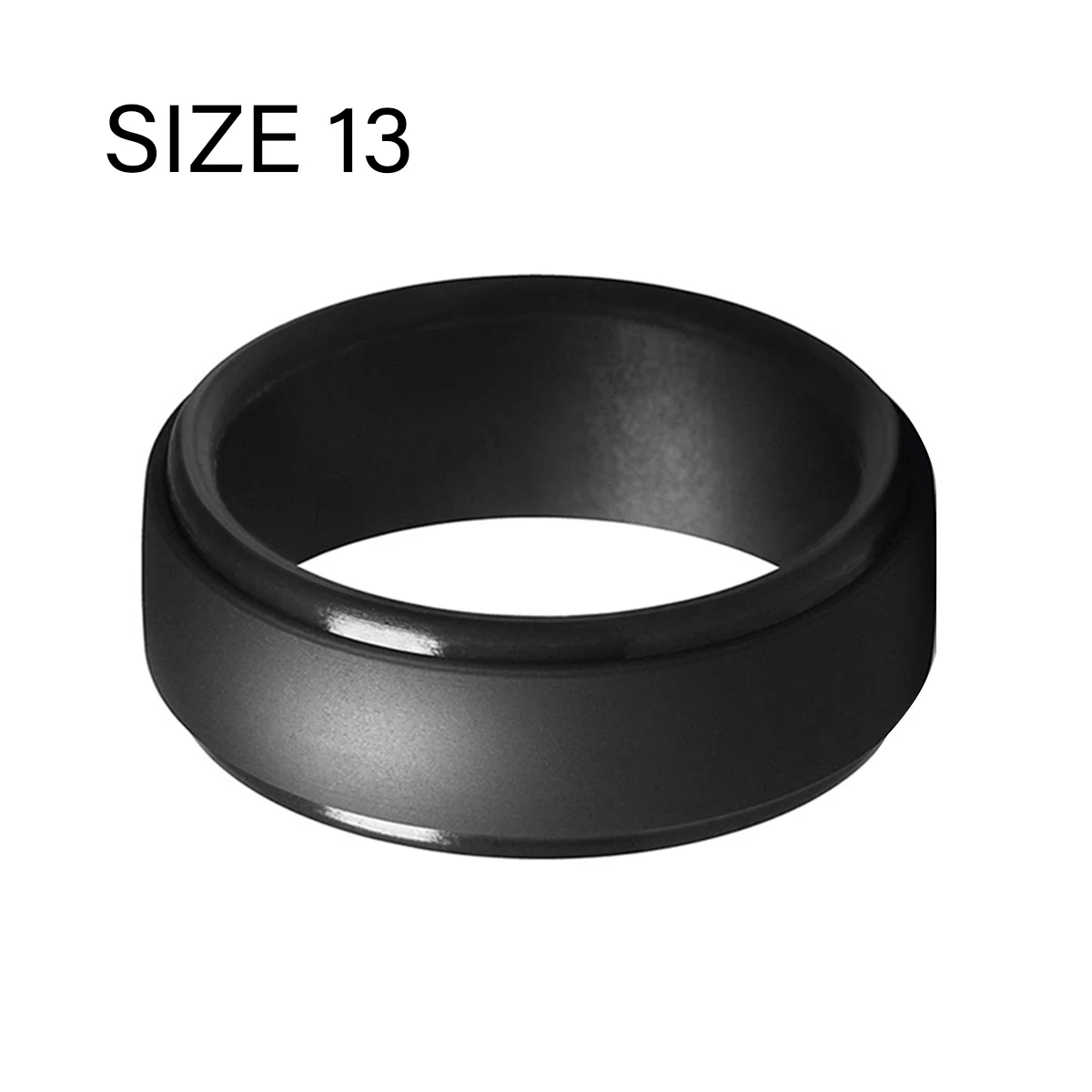 

8mm Popular Men Silicone Cool Rings Women Silicone Wedding Ring Environmental Outdoor Sports Ring 2Pcs 13