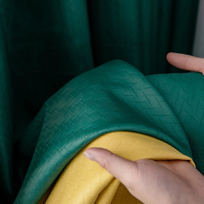 

Однотонные шторы для гостиной, полностью затемняющие тканевые шторы для спальни, затемняющие тканевые шторы с геометрическим рисунком