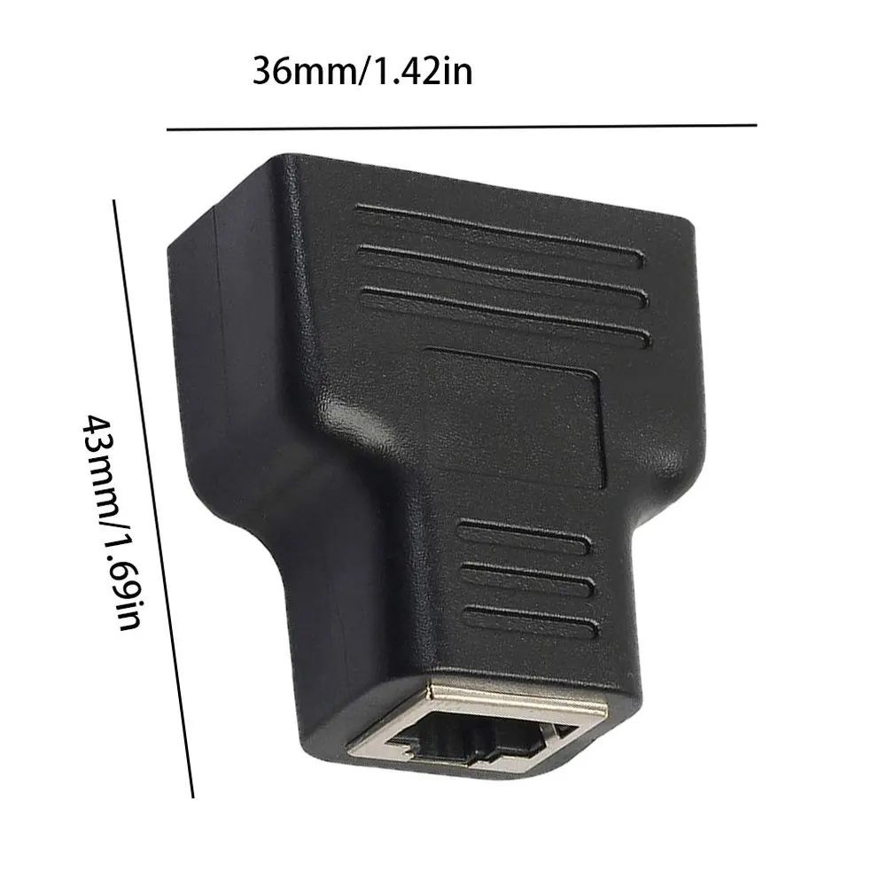 Разветвитель RJ45 с 1 на 2 портами Мама CAT5/6/7 |
