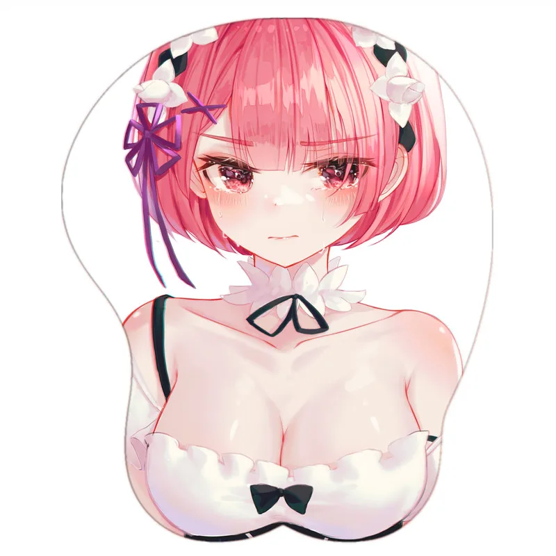 

Силиконовый коврик для мыши с рисунком по мотивам аниме «Re Zero Rem Emilia»