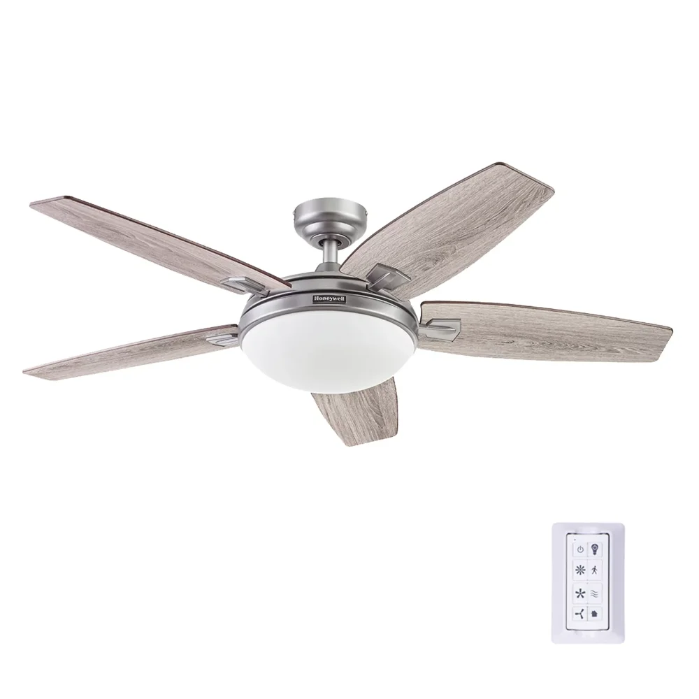 

Carmel 48" Pewter Ceiling Fan with Lights and Remote Control Ceiling Fans Room Decor Home Fan Ceiling Fan with Led Light