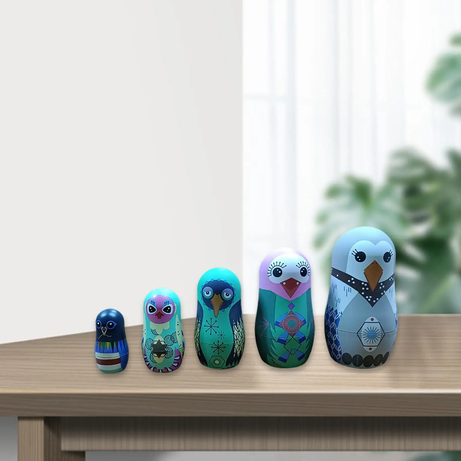 

5 шт., детские куклы-подставки с рисунком животных