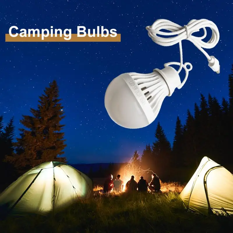 

LED Lantern Portable Camping Lamps Mini Bulbs 5V USB Power Book Light Reading Student Study Table Lamp Super Bright for Outdoor