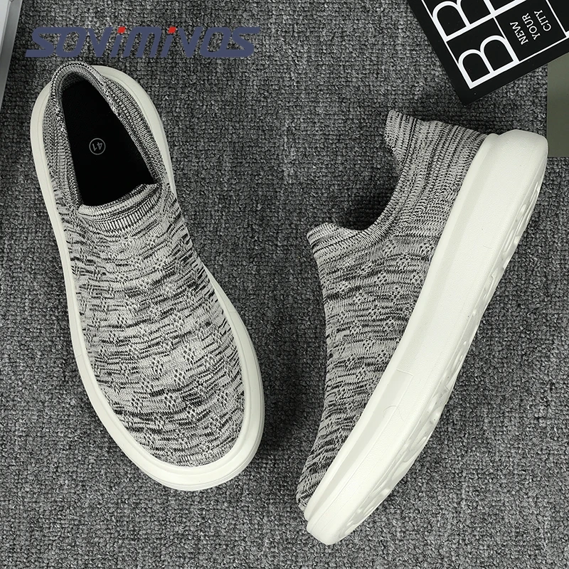 2021 New Shoes Men Loafers Light Walking Breathable Summer Comfortable Casual Shoes Women Sneakers Zapatillas Hombre Plus Couple