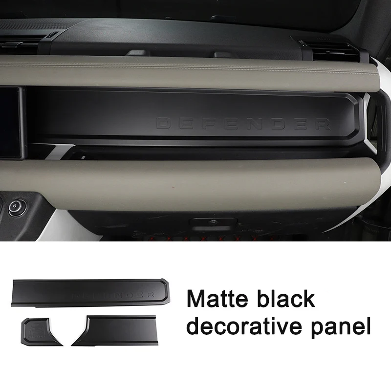 

Детали интерьера, приборная панель для Land Rover Defender 90 110 2020-2024, декоративная полоса салона автомобиля, аксессуары для интерьера