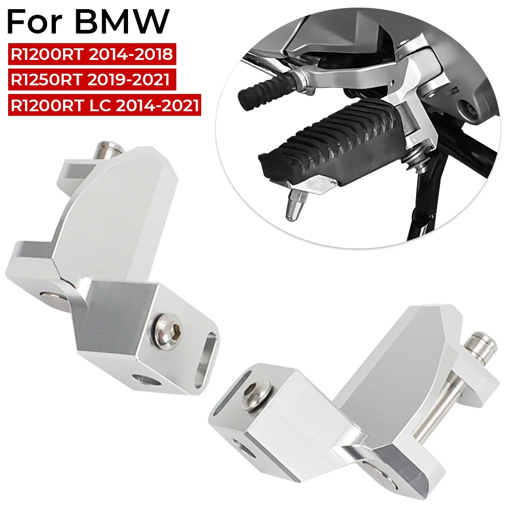 Фото Мотоциклетные колышки R1200RT R1250RT для BMW R1250 RT R1200 RT R 1250 1200 RT LC для пассажирских подножек, наборы для понижения ног №1