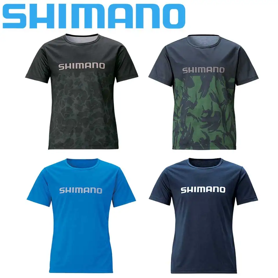 

Рыболовная рубашка SHIMANO с коротким рукавом, женская одежда для рыбалки, быстросохнущая рыболовная одежда с защитой от УФ-лучей