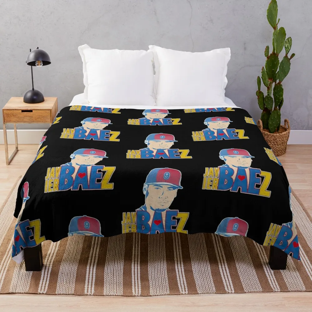Одеяло для бейсбола Javier Baez Bae тонкие одиночные туристические одеяла