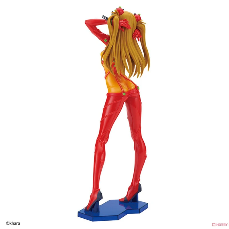 

Bandai Original Figure-rise EVA Neon Genesis Evangelion Shibo Asuka Assembled Model Cool Ornament Figures Collectibles