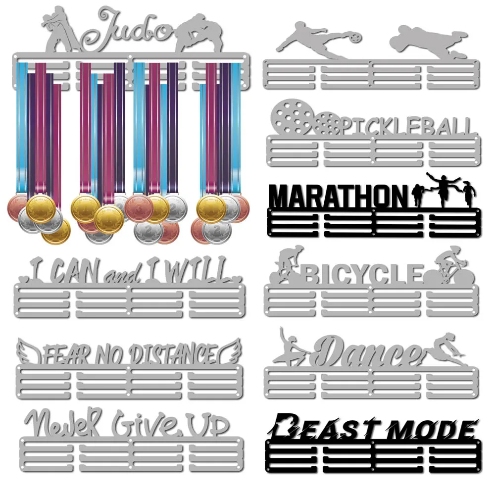 Дзюдо и другие держатели медалей, вешалка для спортивных медалей, вешалка для демонстрации, металлическая вешалка для наград, Прочный Настенный подарок для спортсменов и девушек
