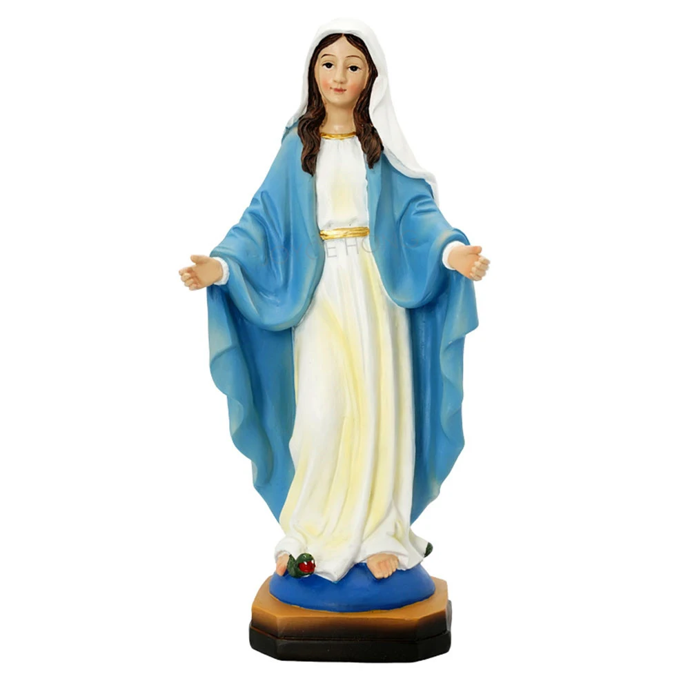 

Catholic Our Lady of Guadalupe Virgin Mary Statue Sculpture Resin Figurine