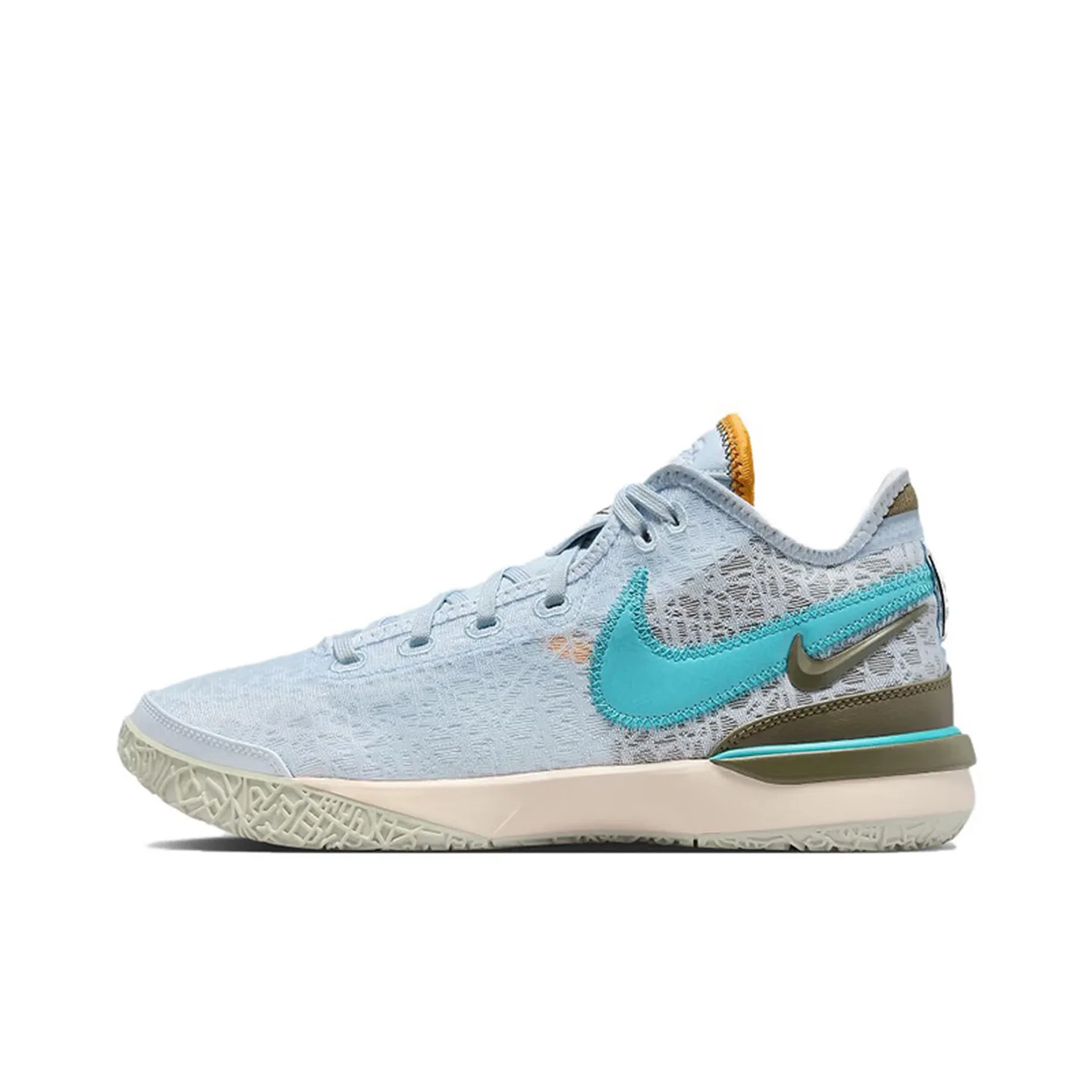Фото Баскетбольные кроссовки Nike Zoom LeBron NXXT LeBron Fashion — нескользящие, прочные, с амортизацией, долговечные DR8788-400 №2