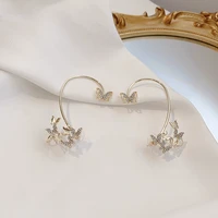 fairy design flash earrings temperament ear drop earrings jewelry earrings christmas women accessories anime decor moda mujer