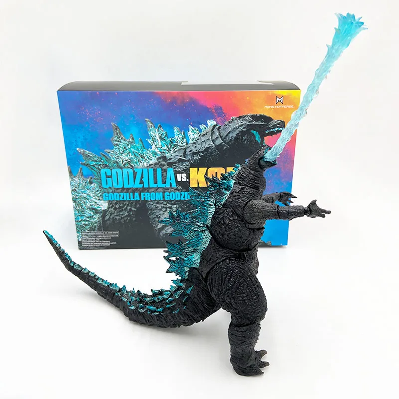 

2021 Baidai SHM Gojira Movie Godzilla Vs. Kong King of Monsters Figurine PVC Action Figure Collection Model Toys Boys Gift