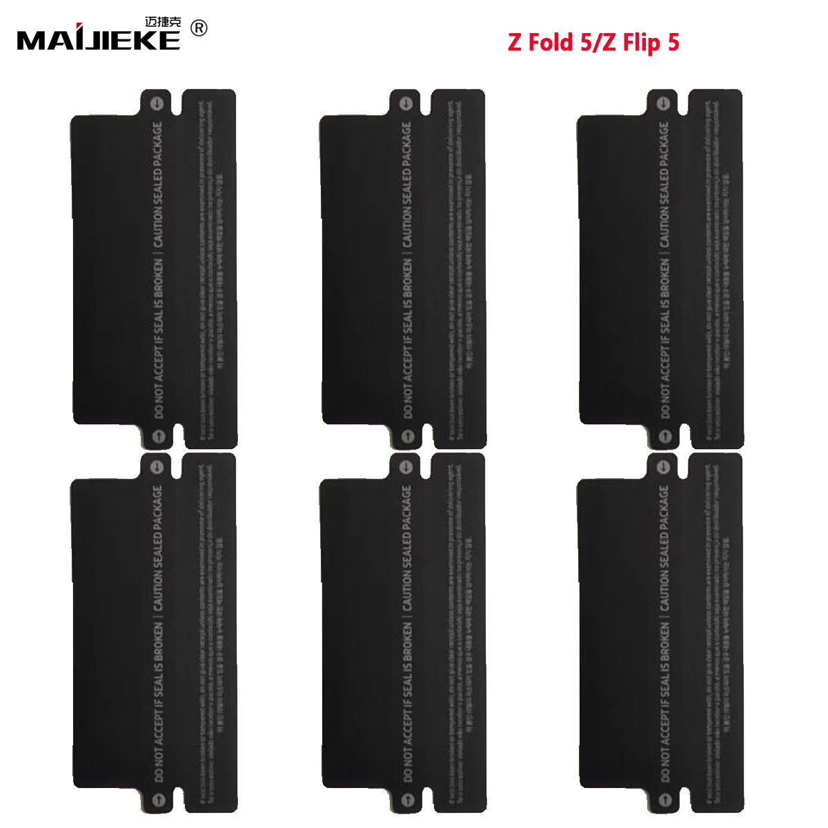 100pcs/lot Sealing Marker Indicator Sticker Tape Adhesive for Samsung Galaxy Z Fold 5 Z Flip 5 Box Label Seal Film Stickers