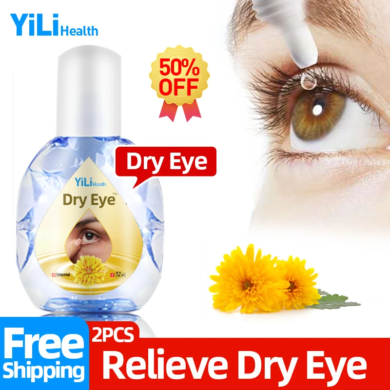 

Dry Eyes Treatment Chrysanthemum Eye Drops Relieve Fatigue Apply To Itchy Eyes Chinese Medicine 12ml