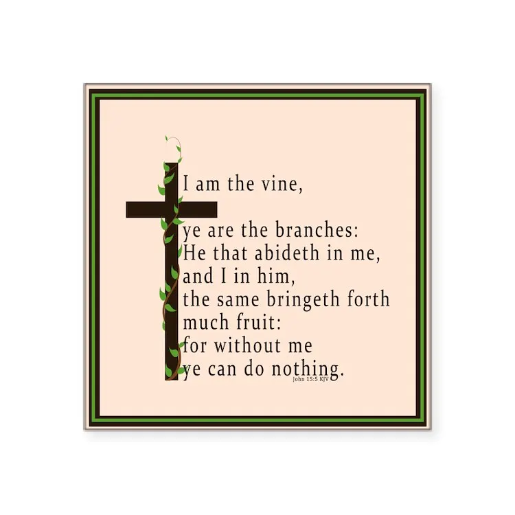 

Квадратная наклейка Джон 15 5 Кинг Джеймс Библия клетки 3 дюйма квадратная наклейка для ноутбука автомобиля милое мультяшное искусство модный общественный чемодан