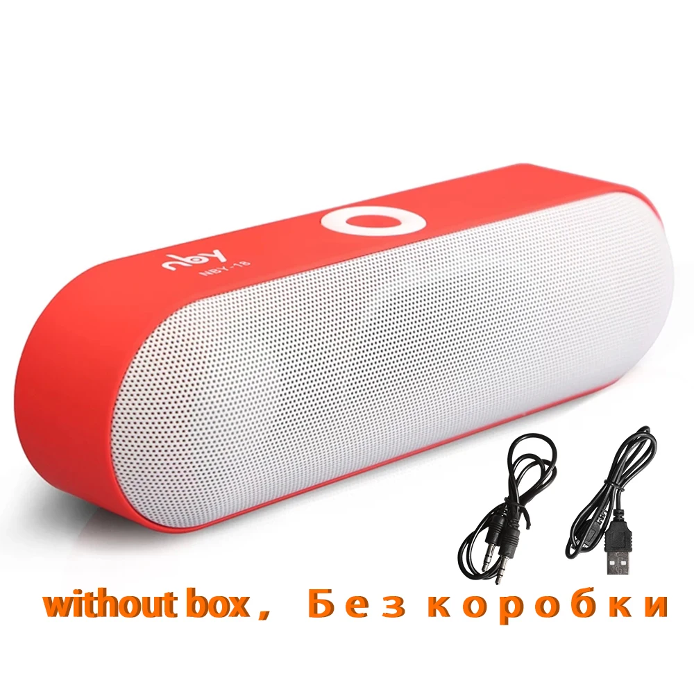  Bluetooth-Колонка NBY 18 портативная с поддержкой TF-карты и FM-радио 