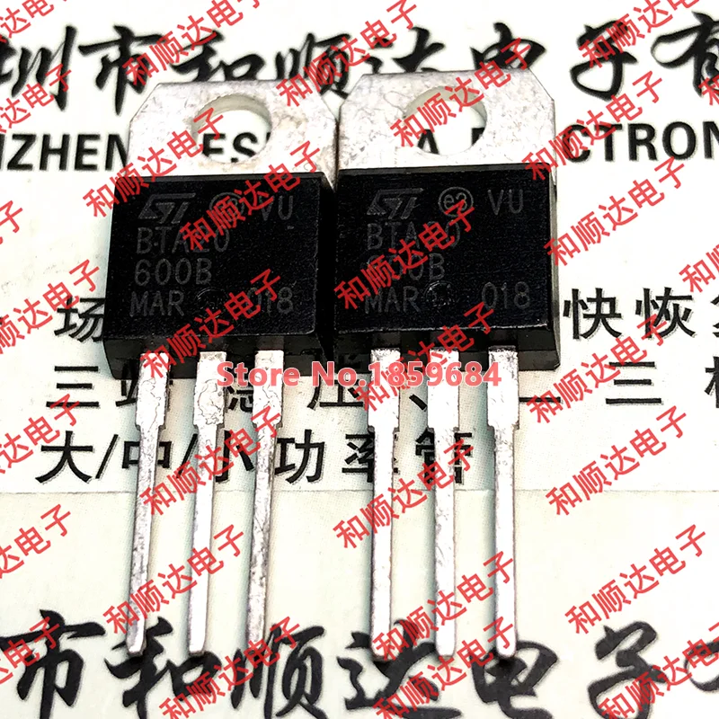 

BTA20-600B TO-220 20A 600V