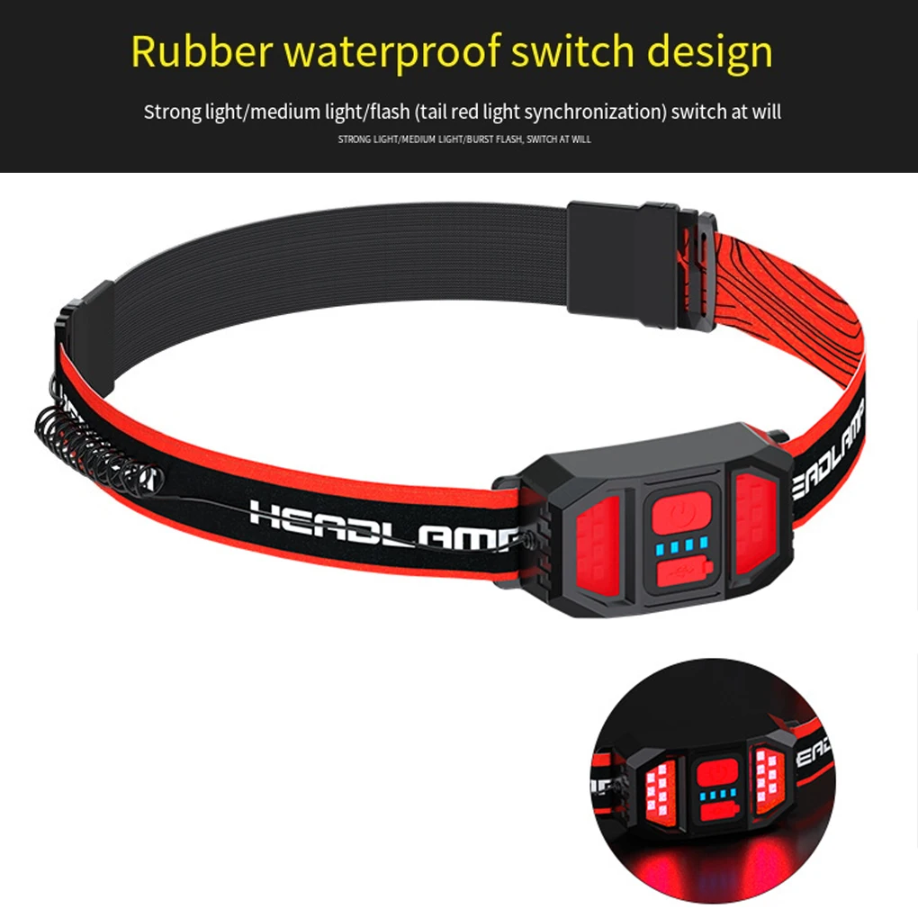 

LED Headlamp Headlight Torch Flashlight Camping Lantern Work Light