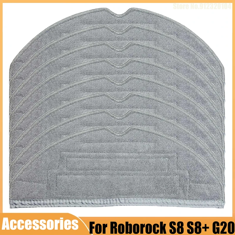 

Высококачественная Антибактериальная вибрационная швабра с двойной вибрацией для Roborock S8 S8 PLUS S8 + S8 Pro Ultra G20, аксессуары, запчасти