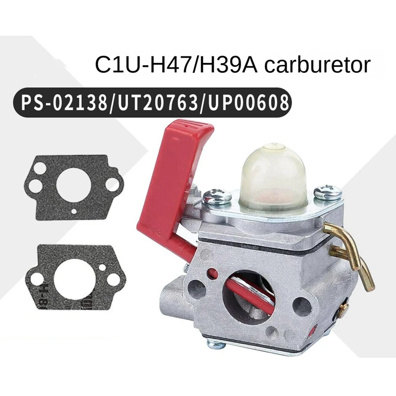Alloy Carburetor UP00608 For Zama C1U-H47 H39A PS-02138 UT20763 Snowblower Chainsaw Accessories