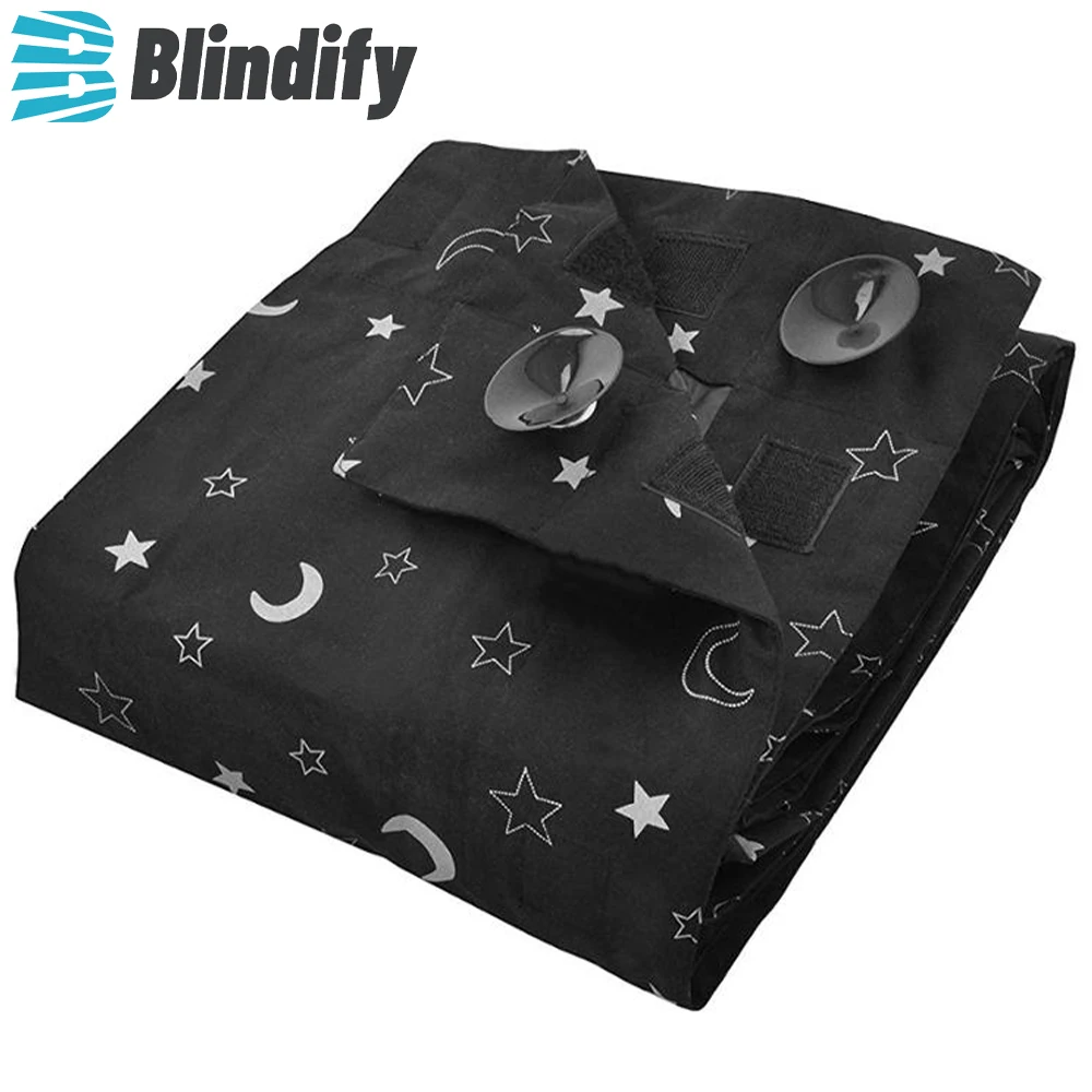 Портативная штора Blindify для путешествий с детьми Затемняющая |