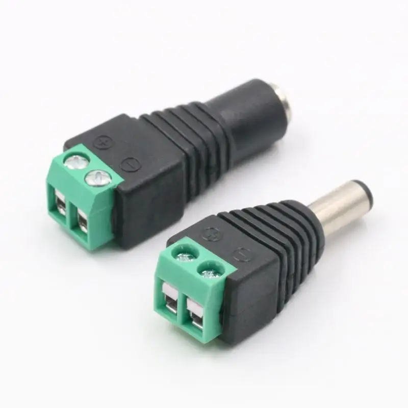 

Versatile Led Adapter Convenient Security Power Secure Connection Durable Solderless Terminal Green Terminal Connector Monitor