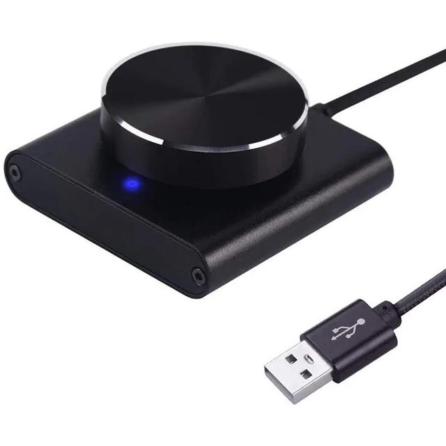 USB-Контроллер Громкости Компьютера Из Алюминиевого Сплава.