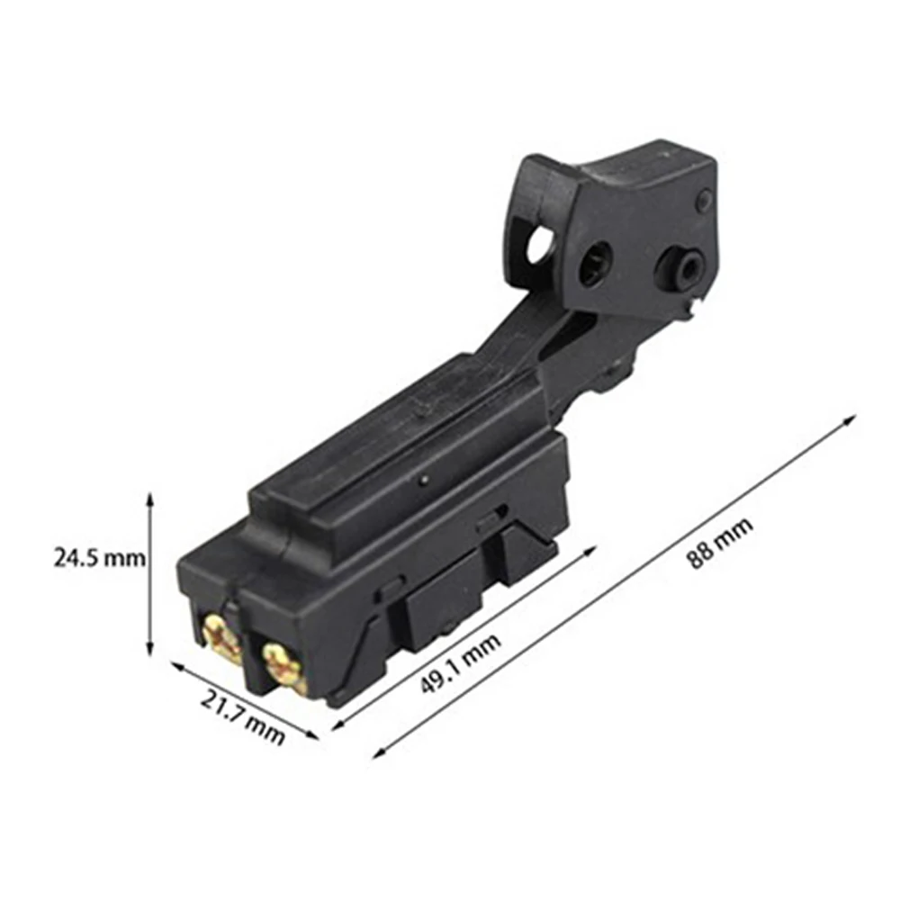 

1 Pcs Non-Lock Button SPST Trigger Switch Workshop Equipment For 255 Cut Off Machine Mitre Saw Hammer/Drill Speed Power Tool
