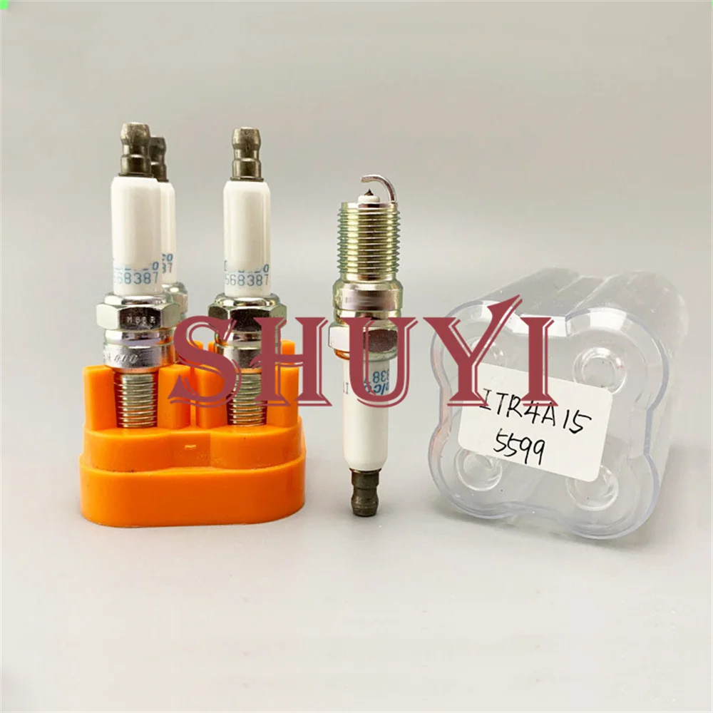 Оригинальные лазерная иридий свечи зажигания OEM 5599 ITR4A15 5599-ITR4A15 для CChevrolet BBuick GGMC